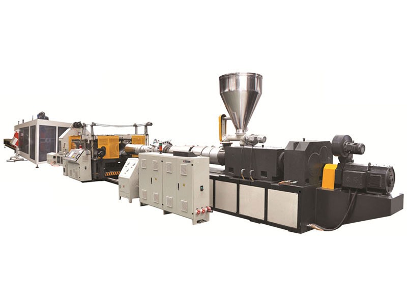 PP双壁波纹（wén）管挤出生产线