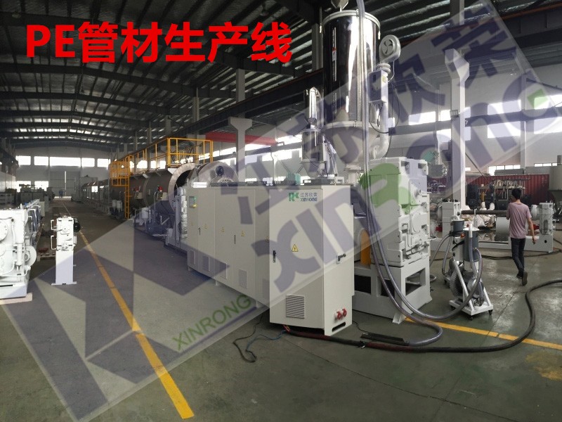 PE給水燃氣（qì）管材擠出（chū）生產線（xiàn）
